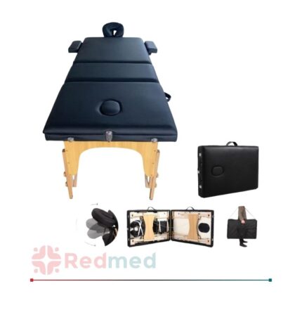 CAMILLA DE MASAJES DE ALUMINIO PORTATIL - 2